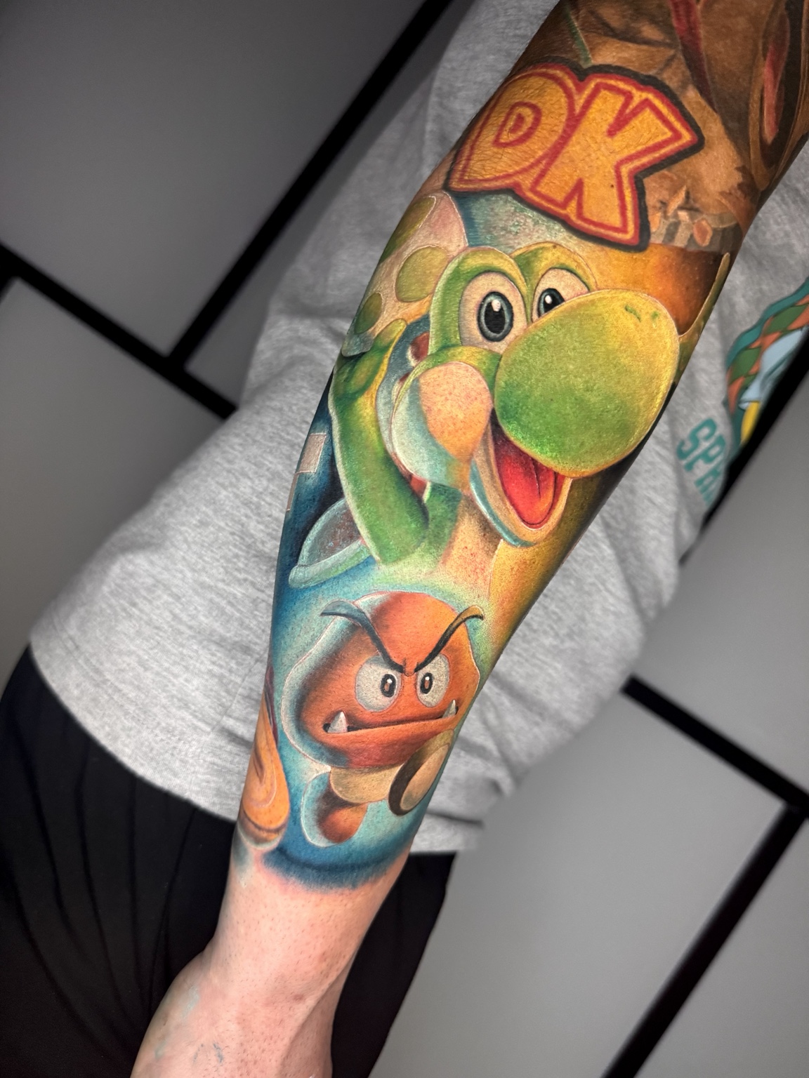 Yoshi · Videojuegos · Piel Poética Tattoo Studio Torrevieja